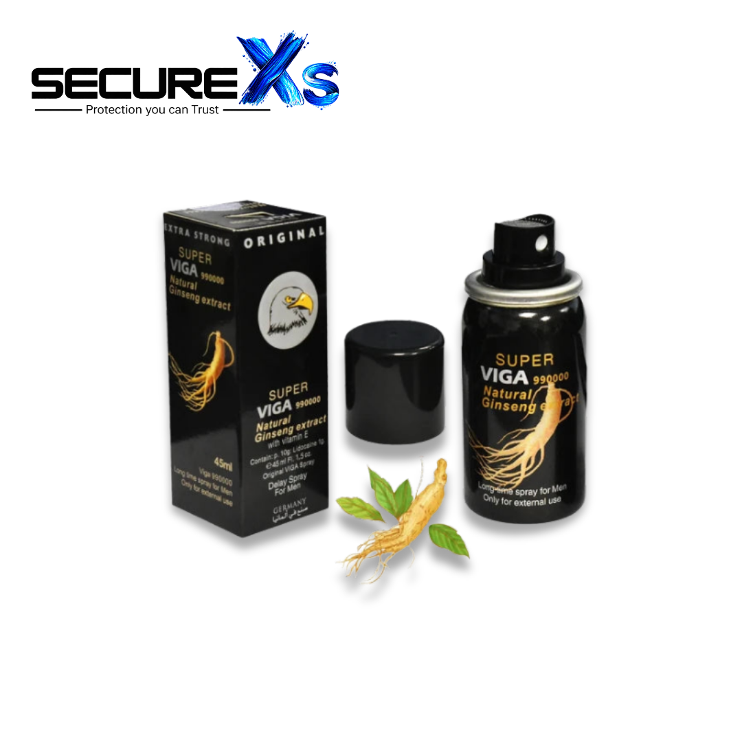 Super Viga 990000 Delay Spray - Ginseng with Vitamin E
