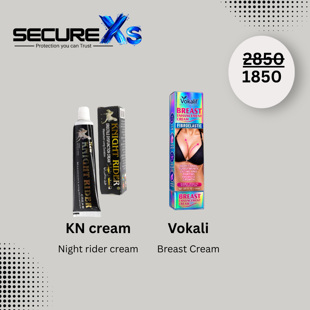 SecureXs Vokali Breast Cream And KN cream Deal