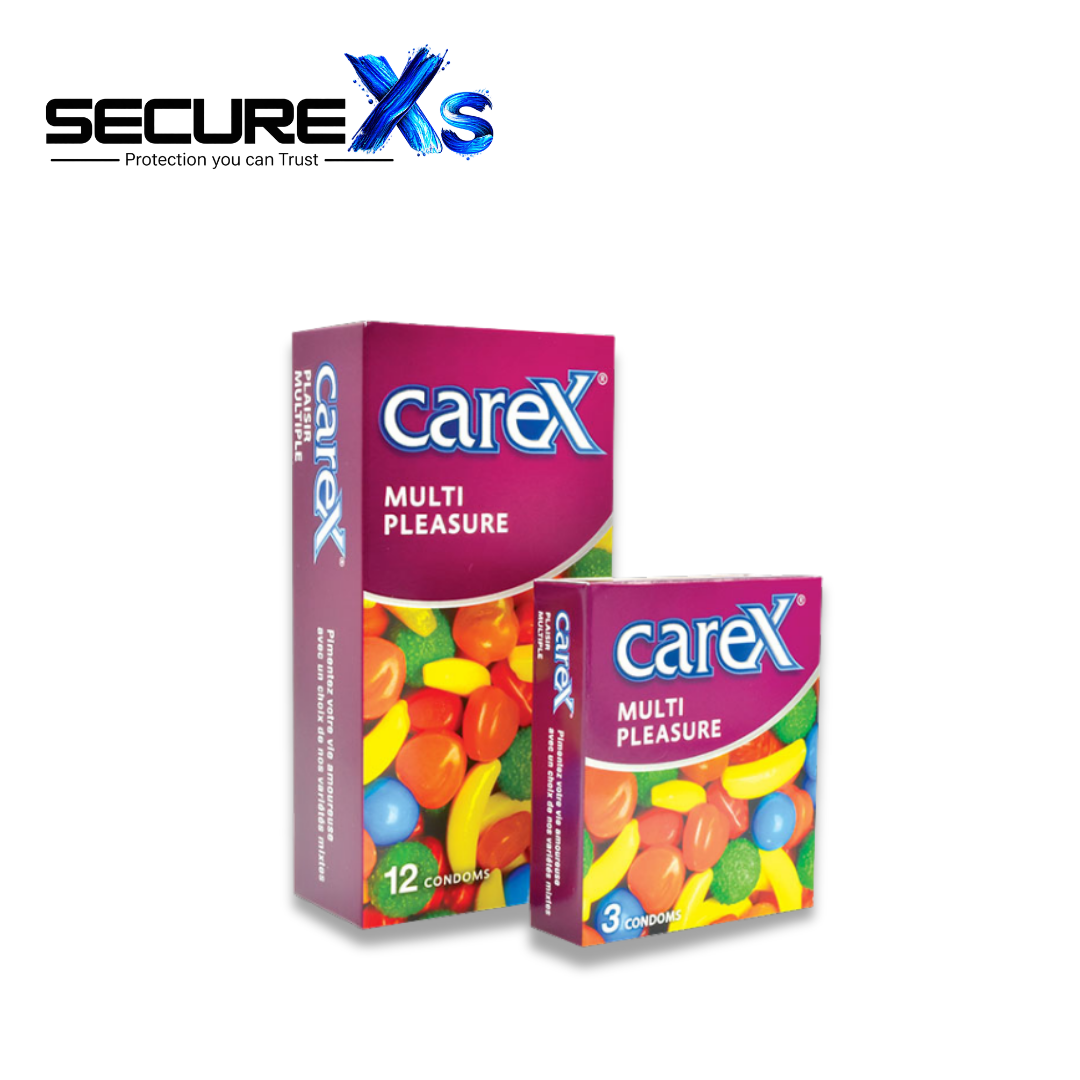 Carex Multi Pleasure condomes pack of 36
