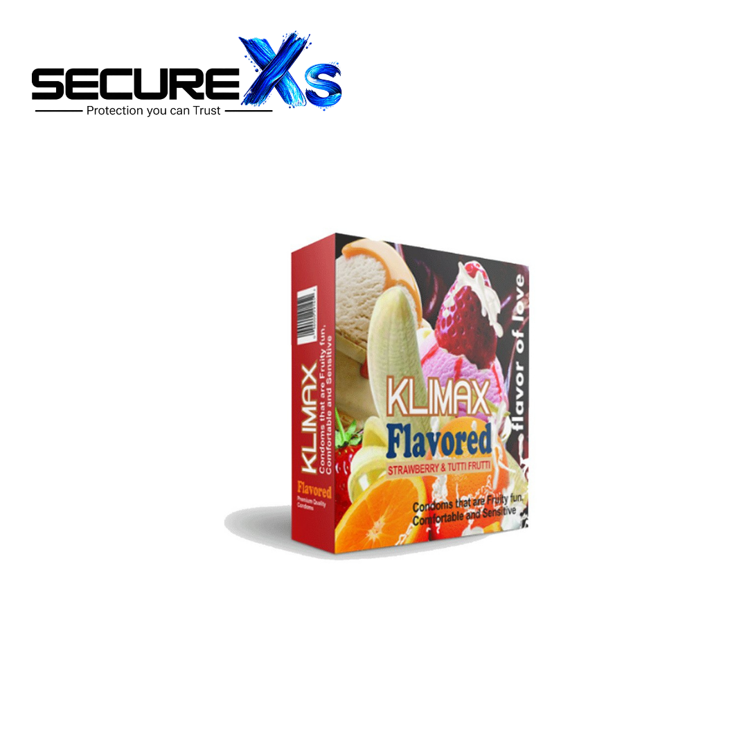 Klimax Tutti Frutti Flavored Condoms - 3×2 Pack Premium Quality