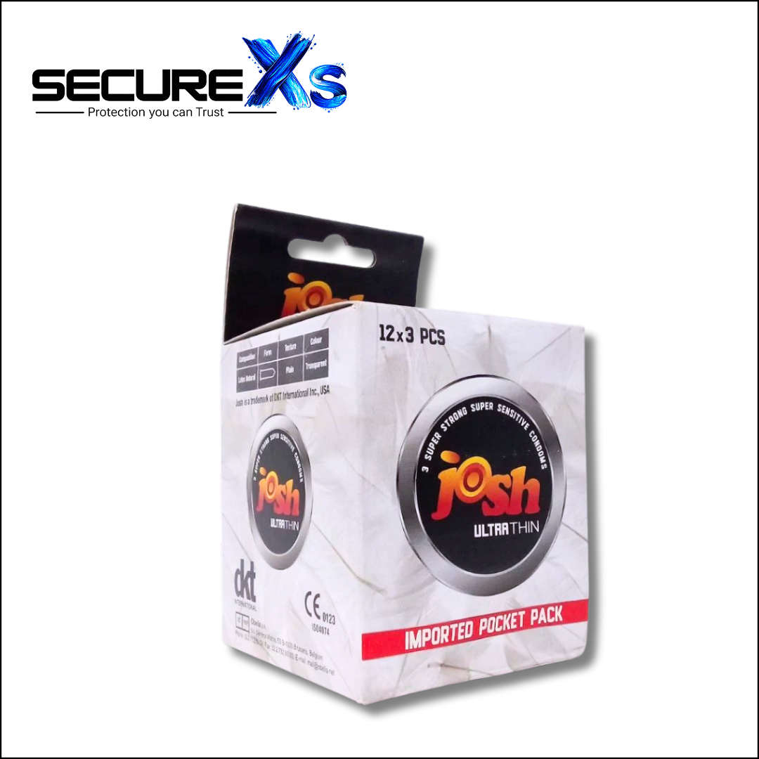 Josh Ultra Thin Condoms - 36 Condoms Pack