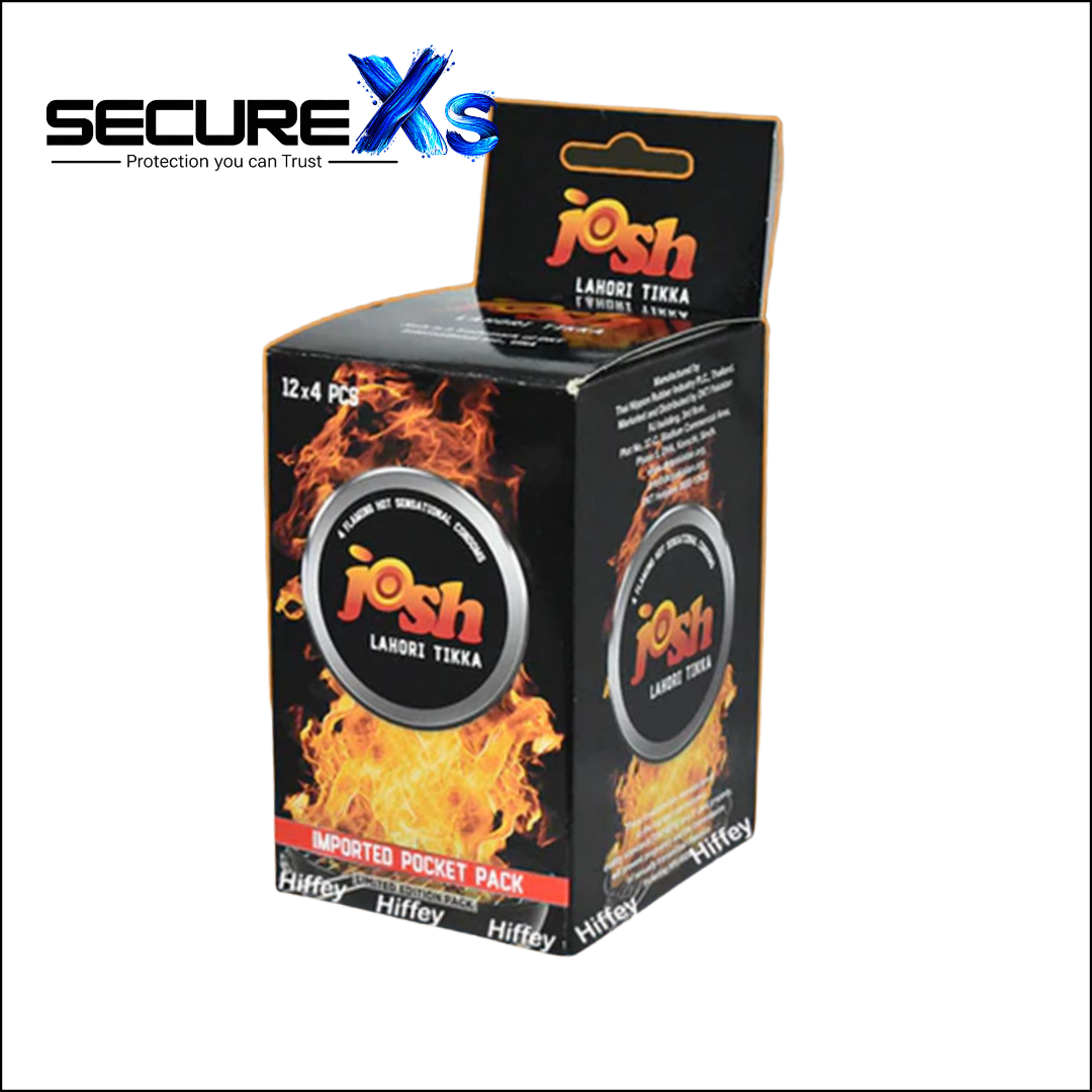 Josh Lahori Tikka Condoms - 48 Condoms Pack
