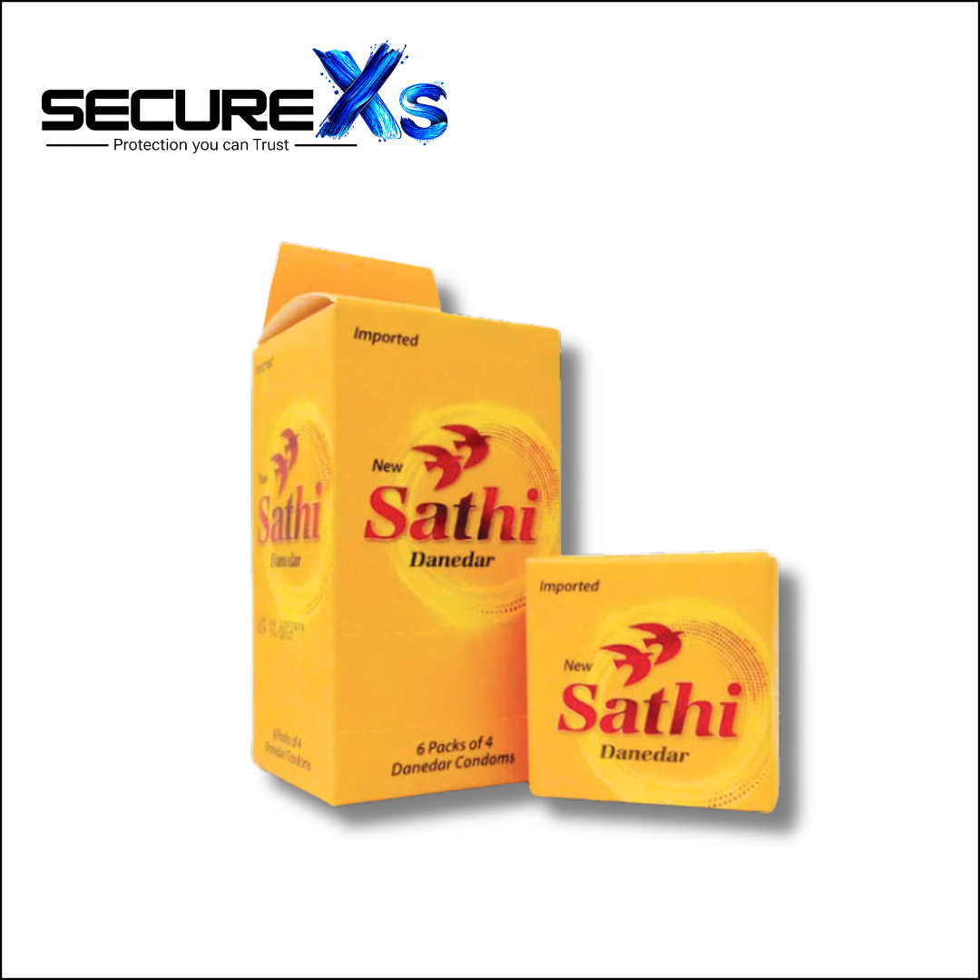Sathi Condom Danedar - 6 x 4 Dotted Condoms